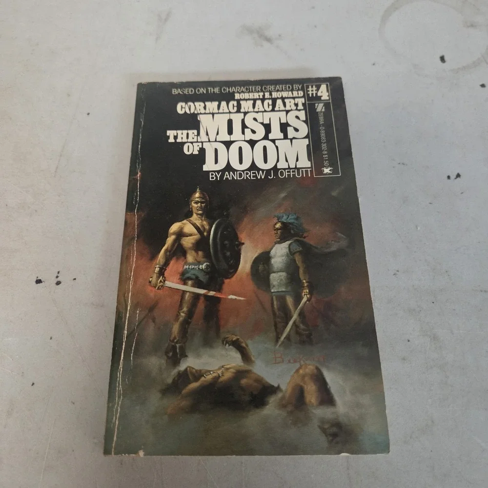 Cormac Mac Art The Mists of Doom Andrew J Offutt Zebra Books 1st 1977 #4